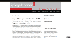 Desktop Screenshot of iplegalcorner.com